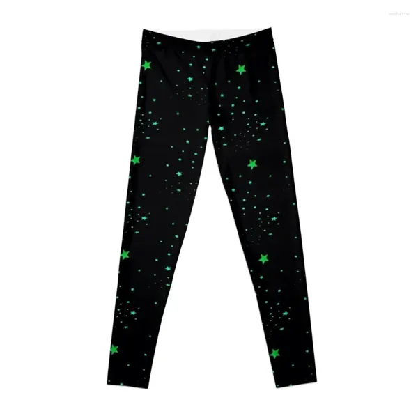 Активные брюки светятся в темной звезде Эстетические леггинсы