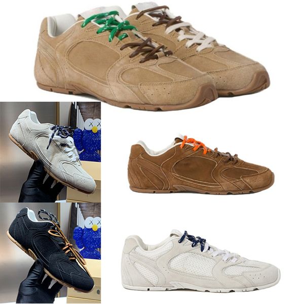 Tasarımcı Spor Ayakkabı Toe Toe Up Koşu Ayakkabıları Dayanıklı Düşük Lüks Yürüyüş Ayakkabıları Süet Açık Trainer Unisex Boyutu AB 35-45 NXM530SL