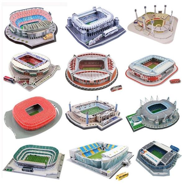 3D Puzzim de futebol de futebol de futebol de brinquedo de futebol de futebol DIY para crianças adultos brinquedos de quebra -cabeça Y2004137977295