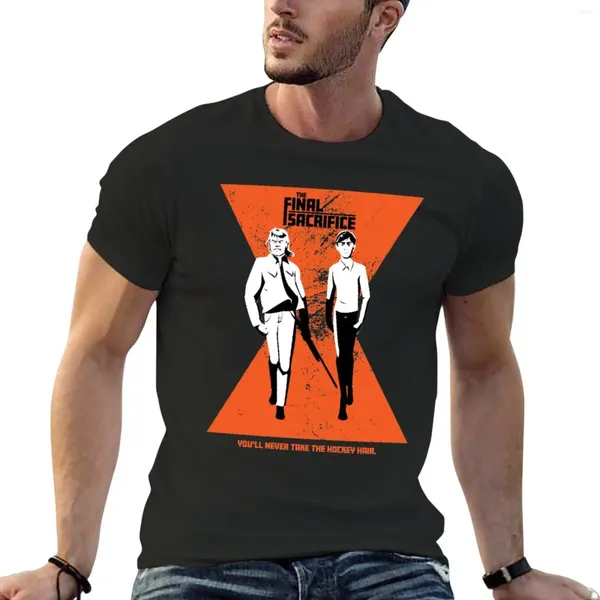 Herren-Tanktor topt das letzte Opfer: Rowsdower und Troy T-Shirt Shirt Anime-Kleidung T-Shirts für Männer Baumwolle
