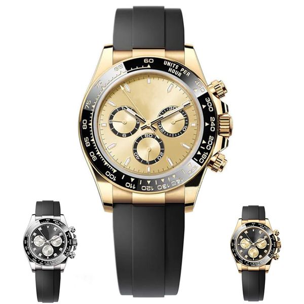 Aaaaa orologio da uomo di lusso da uomo orologio meccanico automatico 41 mm tutta la fibbia pieghevole in acciaio inossidabile che nuota rossa faccia rossa zaffiro luminosa watchc montre de luxe