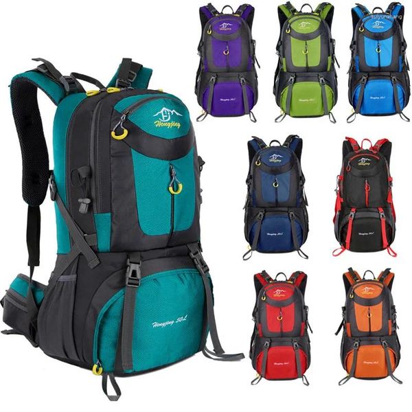 Mochila 40L/50L/60L Bolsa de escalada ao ar livre de escalada Mochilas de montanhismo impermeabilizadas Molle Molle Sport Rucksack