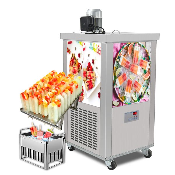 KOSTENLOSER Versand an Tür US EU Commercial Ice Eis am Stiel Ice Bars Maker/Ice Lolly Pop Candy Machine