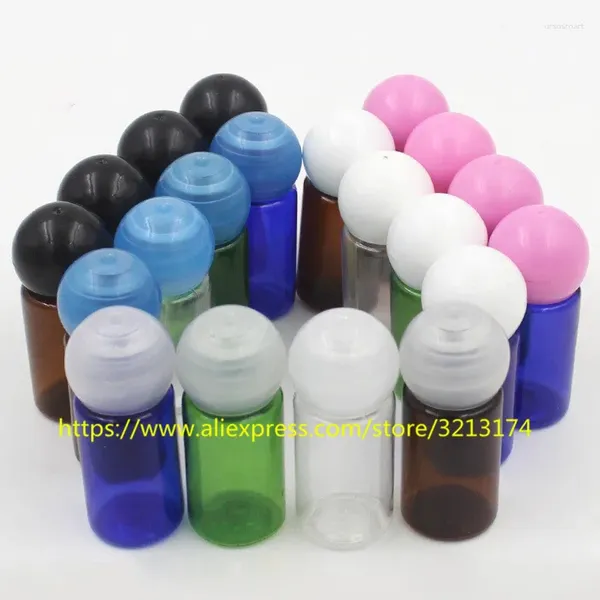 Garrafas de armazenamento por atacado 10 ml de pet bamase mini amostra de óleo essencial hidratante líquido hidratante de água facial recipiente cosmético