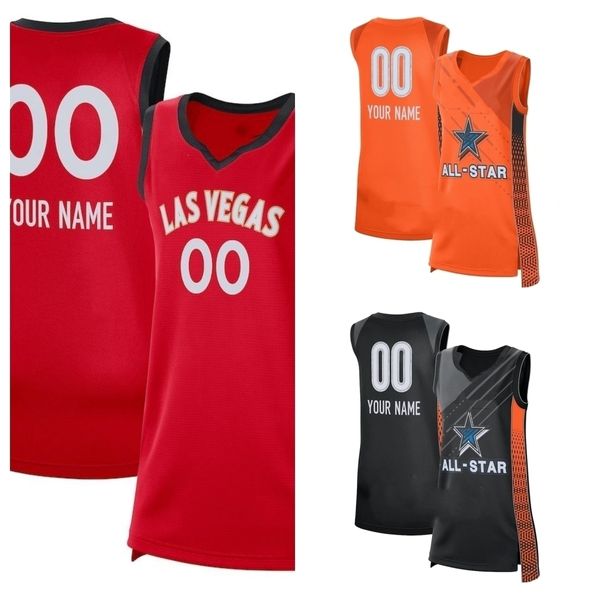 2024 Las Women Basketball Vegas Aces Jersey Aja Wilson Brea Beal Megan Gustafson Bria Hartley Morgan Jones Kamaria McDaniel Dyaisha Fair Kate Martin