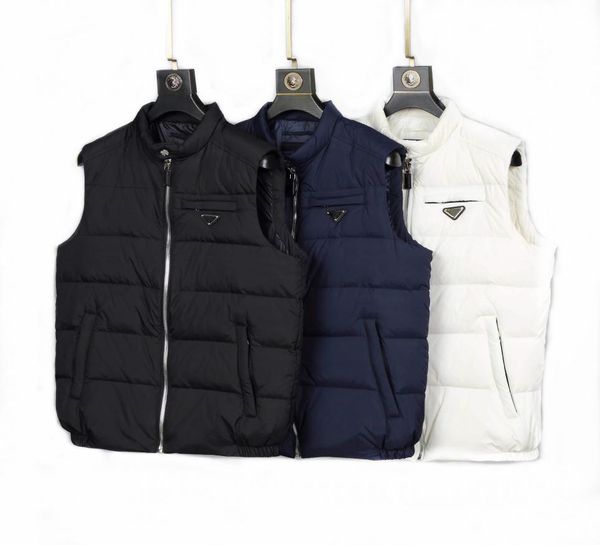 Fashion Men039s gilet down in cotone Disegni da girovita da uomo e giacca senza maniche da donna Puffer Autunno Inverno Casualmente Coppie 6985248