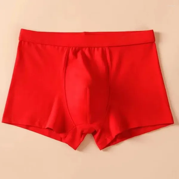 Unterhose reine Baumwolle rote chinesische Männerunterwäsche Farbe Jugend verheiratet