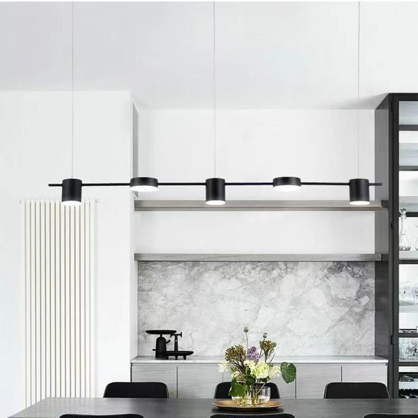 Lampadario moderno a soffitto a led il lampadario per illuminazione interno tavolo lampadario pendente sospeso lampada da soggiorno decorazione da cucina lampada da cucina