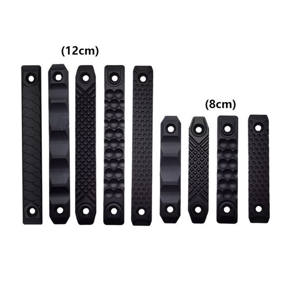 4pcs/conjunto de atividades táticas de atividades ao ar livre Adaptador de suporte traseiro de traseiro de metal para acessórios de caça a mlok keymod