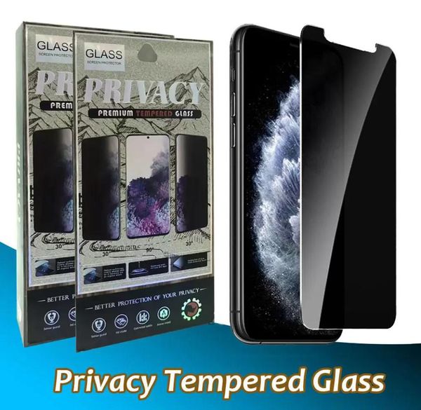 Bildschirmschützer Privatsphäre Antispy Tempered Glass Protectors Mobiltelefon Schutzfilm für iPhone 13 12 11 Pro Max XR XS x 6 7 85294991