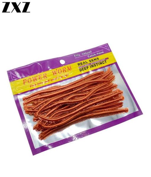 20pcs bolsa de worms marítimos artificial isca macia 13 cm de minhocas de pesca Lures de peixes de peixes de folha de peixes SLATWATHWATWORK SABWORKBAIT27862913245