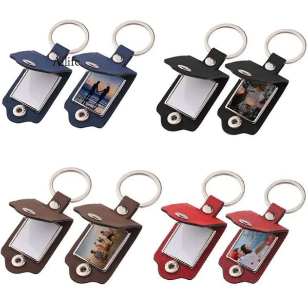 Portachia clinico di sublimazione tinalche blank fai -da -te catene fotogrammi fotogrammi regalo keyring 0415 0416