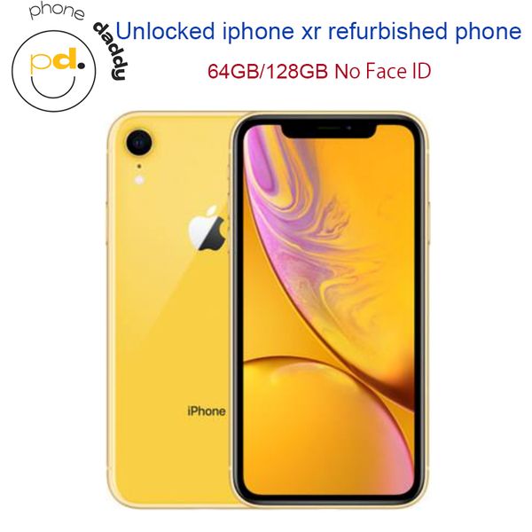 Оригинальный разблокированный iPhone xr мобильный телефон 6,1 