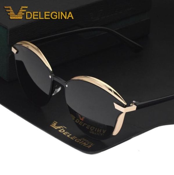 Occhiali da sole polarizzati femminili di moda Donne gatto glande per occhiali da donna Specchio da sole con scatola Oculos de Sol BW1935 Y2006198850369