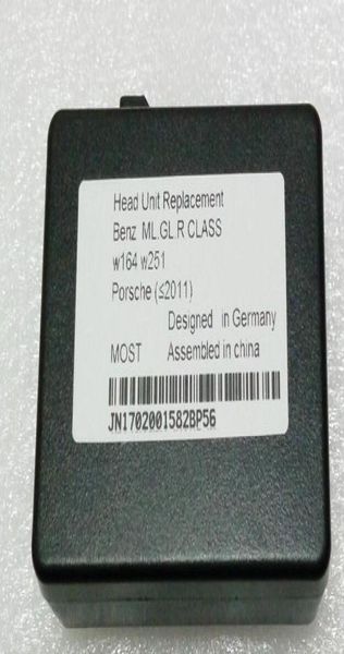 Allungo rca aux o kit convertitore in fibra adatta benz porsche la maggior parte dell'amplificatore di potenza in fibra ottica (adattatore di unità Android GPS aftermarket) 5735406