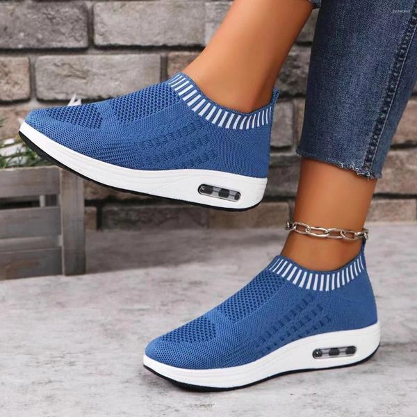 Sapatos casuais mehwomenvulcanizedshoesfashion sneakers plataforma plana ladiesloafers lacing esportes respiráveis walk walk