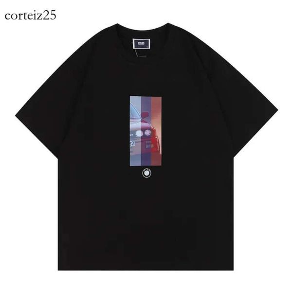 Marca Kith Designer Camisa Rap hip hop ksubi cantor masculino suco wrld Tokyo shibuya retro kith shirts marca de moda de moda curta kit de manga curta 5292