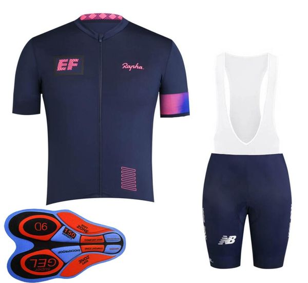 NEUE EF Education First Team Cycling Jersey Sommer Männer Kurzarm Sportbike Kleidung Schnell trockener Rennen tragen MTB -Fahrrad -Outfits Y4252302