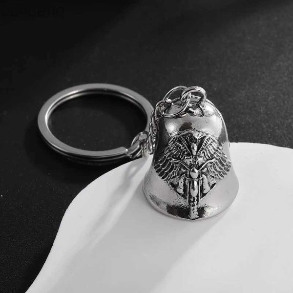 Tornari per la moda di moda Guardian Wings Bell Bell Motorcycle Bell Tornario Maglier Mano Exorcist Accessori per gioielli Amulet D240417