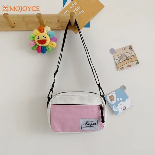 BUSSE DELLE STANTE DONNA DONNA CANVAS BAGNO DI CONTROVO COLORE MESSENGER FASHIO PATCHEWWORT MINA POLATTORE CELLE POLLETTO