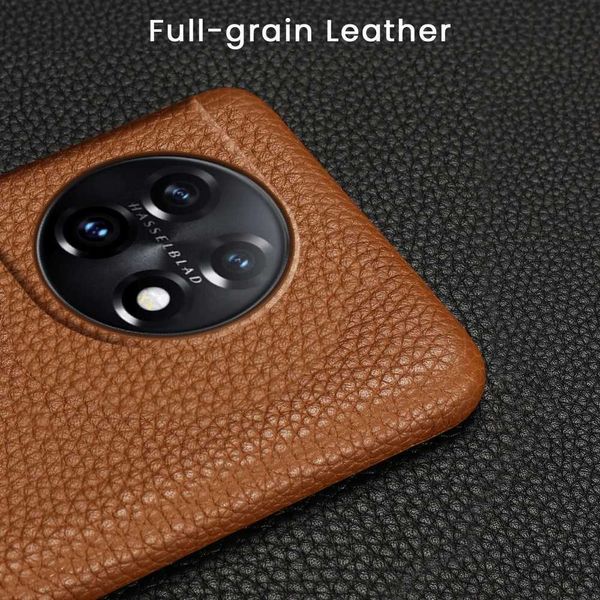 Mobiltelefonkisten Luxus echtes Litchi Grain Leder Telefon Hülle für 12 11 12r 10 Pro Plus ACE 3V Pro Back Cover