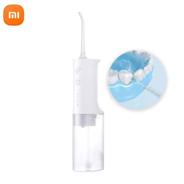 Prodotti originale Mijia Electric Irrigator Dental FLOSS PUNTO DENTALE FLOSER IPX7 Pulsato ad alta frequenza impermeabile