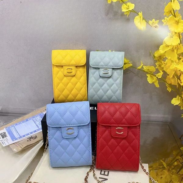 Wallet designer di lusso CH Bag Shop 90% Factory Hot Sells Wholesale Nuovi borse per telefoni a catena in pelle premium in pelle francese Fashi