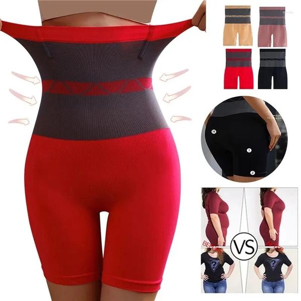 Shapers Women Abdomen Hip-Lifting Pant Shapewear Panties Alta cintura Controle de roupas íntimas corpora