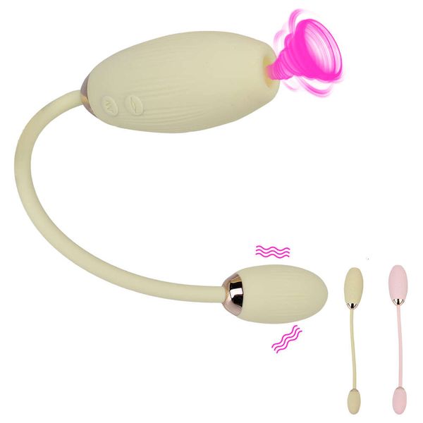 Com bolas vaginais sugando vibradores para mulheres clitóris de mamilo otário anal plug plug vibros feminino masturbador erótico breking sexy brinquedos