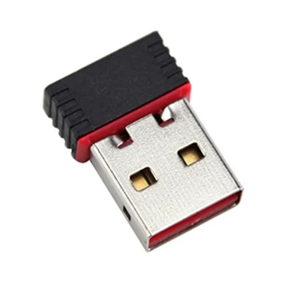 2024 Mini Ağ Kartı USB 2.0 WiFi Kablosuz Adaptör Ağı LAN KARTI 150MBPS 802.11 NGB RTL8188EU Dizüstü bilgisayar için WiFi için Desktop Adaptörü