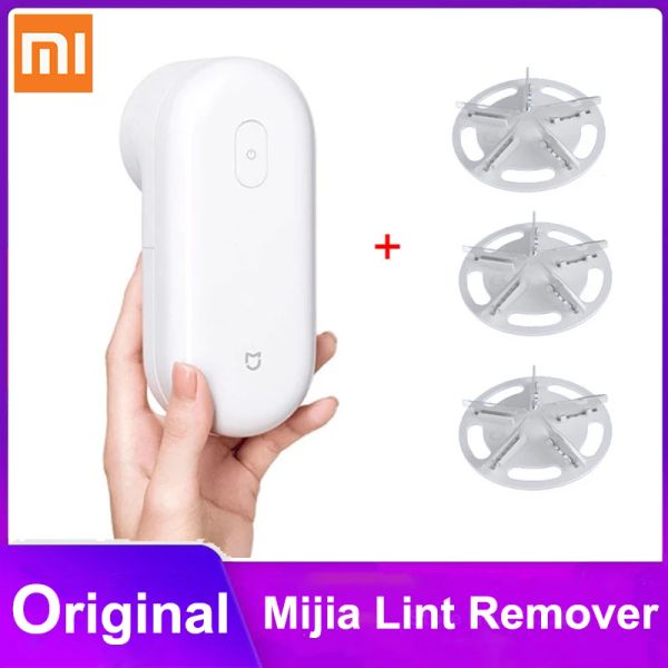 Produkte Xiaomi Mijia Lint Remover Haarball Trimmer Pullover Remover 5 Blattschneiderkopfmotor Trimmer mit kleiner Bürste im Inneren