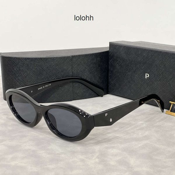 Augenarchitektin Sonnenbrille Katze Ellipsen für Frauen kleine Rahmen Trend Männer Geschenk Beach Schattierung UV -Schutz polarisierte Brille mit Schachtel schön