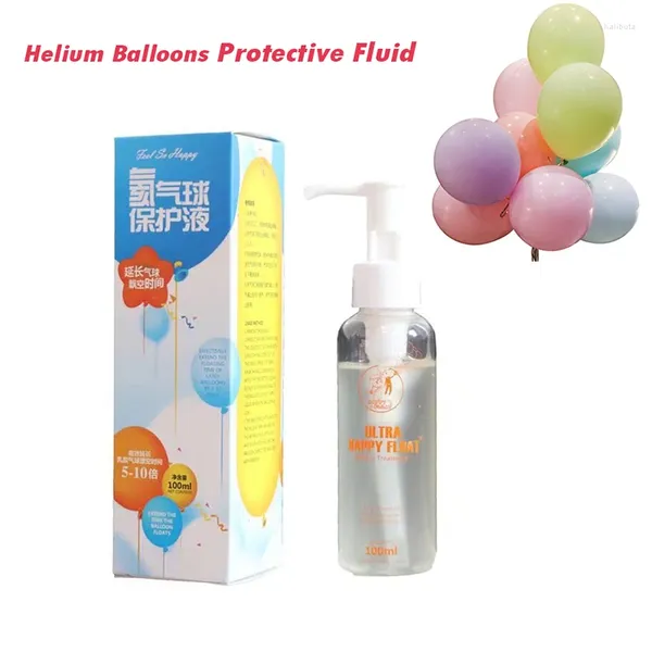 Decoração de festa 100 ml com bomba não corrosivo Profissional Home Eco Friendly Balloons Fluid Protetor Líquido Estender o tempo flutuante