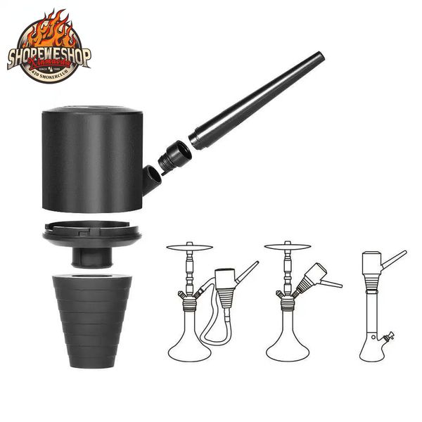 Beliebtes Shisha Blower Huuka Accessoires Automatische elektrische Elektro -Hochspower -Shisha -Starter Huuka Luftpumpe Sheesha Chicha Narguile Rauchprodukt