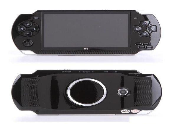 2020 Novos jogos 10000 Jogos Console de jogo portátil de 43 polegadas MP4 MP5 Game Player Real 8 GB Suporte para PSP4881491