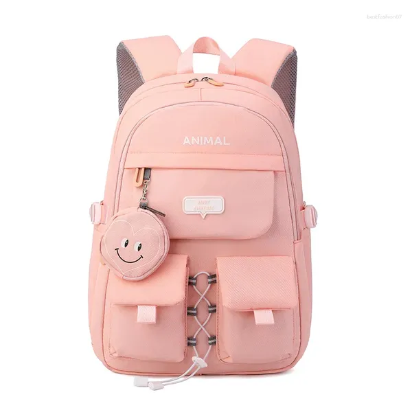 Zaini per borse scolastiche per studenti ad alta capacità College Women Back Packs Trendy Laptop Girl BookBag Travel Backpack Bags Bags