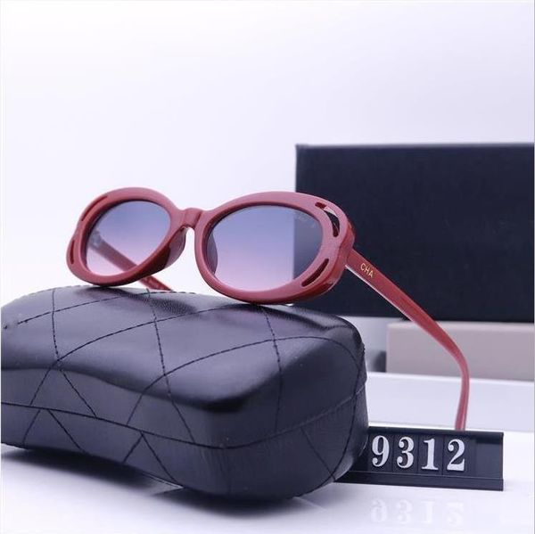 Designer Women Men Omplani da sole in stile classico Fashion Outdoor Traveling Uv400 Sports Driving Sun Glasshi di alta qualità Mui Sun occhiali Make -MakeMade