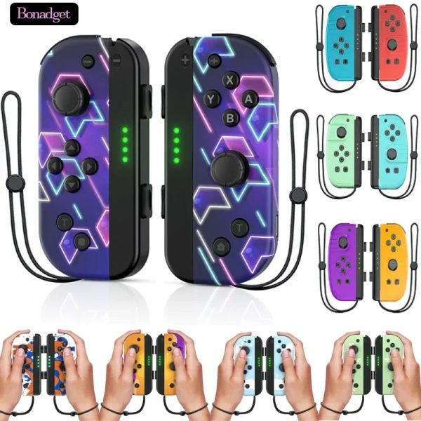 Joysticks Joy Pad Switch için Kablosuz Kontrolör Joypad Joysticks L/R Nintendo Switch Lite/OLED 6 AXIS UYAR UYUM KONTROL KOLLU