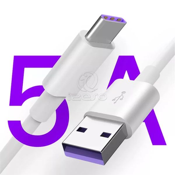 5A Super Fast Type C USB -кабели Синхро