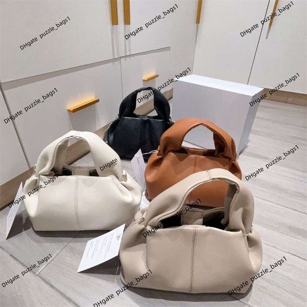 Lüks tasarımcı çantası Polen Crossbody el çantası Fransızca popüler bulut çantası küçük kova çanta diyagonal çapraz bir omuz çantası el tipi moda kadın hamurlu çanta