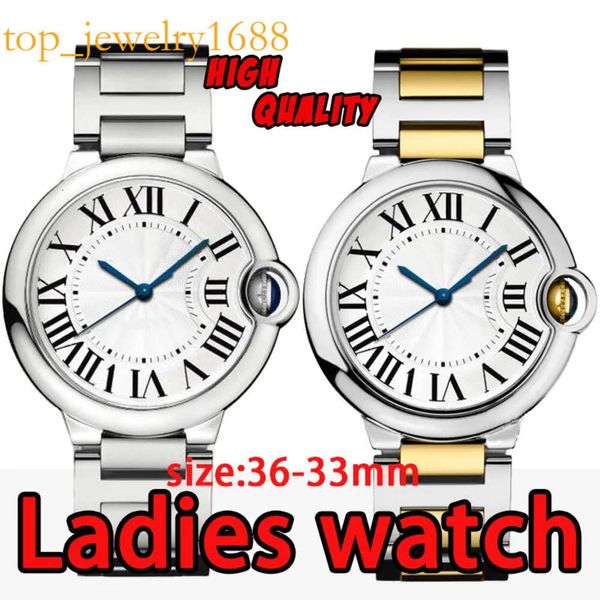 Designer Watches Women Classic di alta qualità round romano romano digitale meccanico in acciaio inossidabile in acciaio inossidabile Valentine's Gift Delicacy Watch