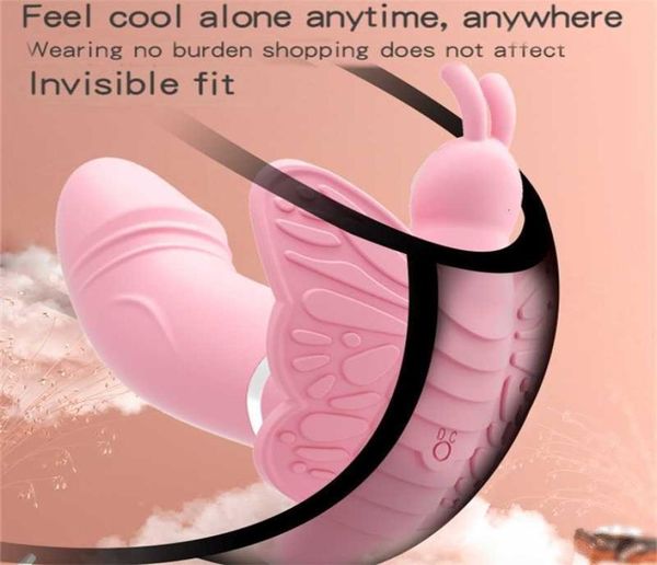 Sex Toys Massager Wireless Vibrator Women039s Wearlable Massage Stick Lovers039 Game sesso all'aperto Gpoint Massager Toy per WOM2340328