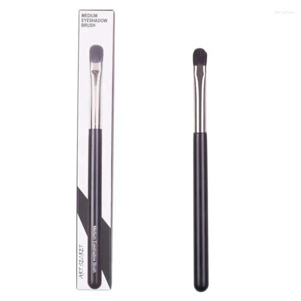 Макияж щетки SM17 Pro Beauty Tools Cosmetics Medium The Eyeshadow щетки синие белки волосы тонкая козья черная ручка латун