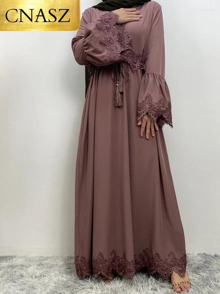 Venditore di abbigliamento etnico Donna musulmana Abaya Eid Abito arabo Dubai ricamato abito marocchino kaftan Fashion Oriental Ramadan Black