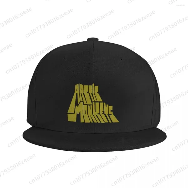 Caps de bola Arctic Monkeys Logo Hip Hop Baseball Chapéu ao ar livre da moda Running Homens adultos Mulheres chapéus planos