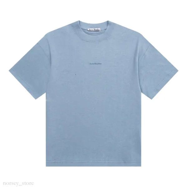 Akne Stüdyo Sokak Giyim Yaz Tişörtlü Erkekler Tasarımcı Tshirt Moda Baskı Grafik Tee Gömlek Maglietta Camiseta Hombre 158
