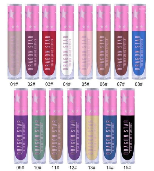 Lipgloss Flüssiges Lippenstift Make -up wasserdicht langen Glanz 3 Farbe Ganzkosmetik KISS KISS -Proof Dauer 7672521