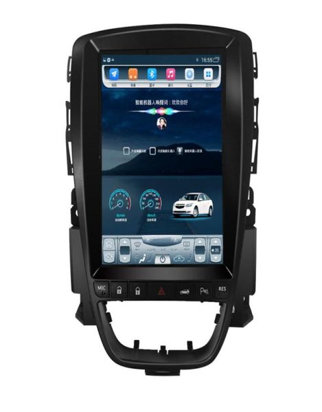 Quad Core Android 9,7 Zoll vertikaler Tesla Screen Car PC Multimedia GPS Radio Stereo O 4G für Opel Astra J2091712