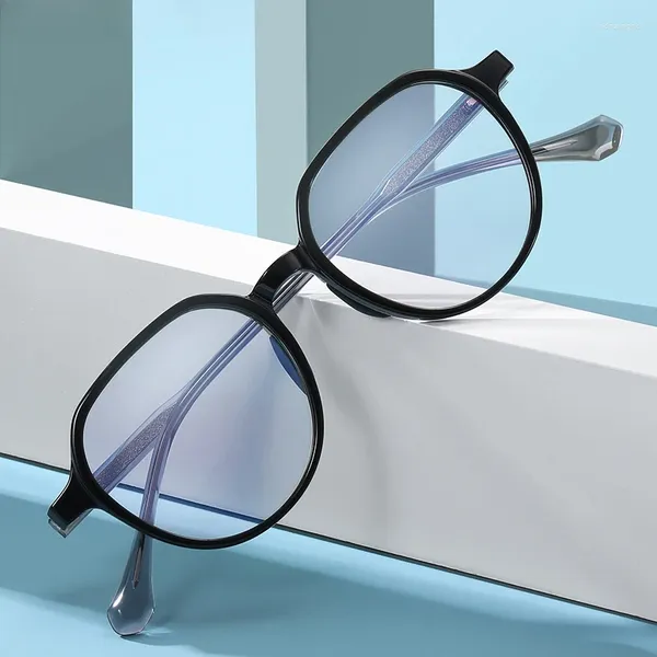Occhiali da sole cornici donne anti -blu light prescrizione occhiali ovali retrò ultralight tr90 occhiali telaio miopia ottica occhiali