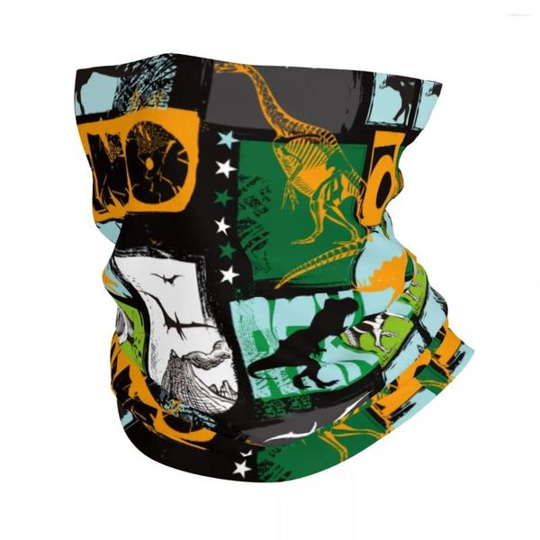 Scarpe Cartoon Funny Dinosaur Ploid Bandana Neck Gateter Stampato Antico animale Balaclava Braclava Avvolgimento Scarpa Scantatura Escuiatura per gli uomini traspiranti